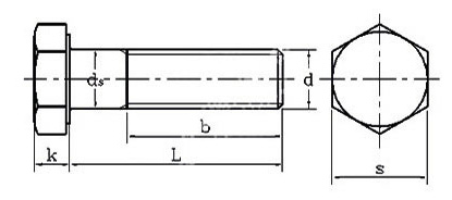 半牙外六角 半牙外六角