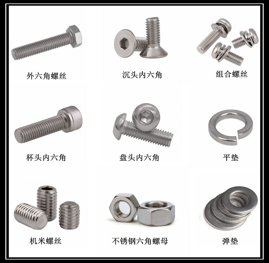 不銹鋼螺絲螺母 不銹鋼螺絲螺母