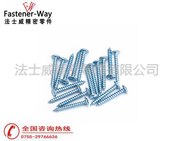 法士威高強度碳鋼大扁頭自攻螺絲釘8 法士威高強度碳鋼大扁頭自攻螺絲釘8