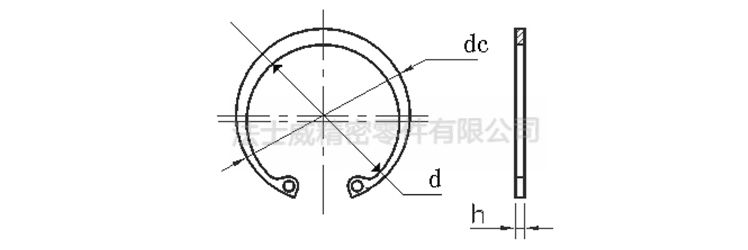 GB893.1孔卡孔用擋圈 碳鋼發(fā)黑C型孔用卡簧7_規(guī)格 GB893.1孔卡孔用擋圈 碳鋼發(fā)黑C型孔用卡簧7_規(guī)格