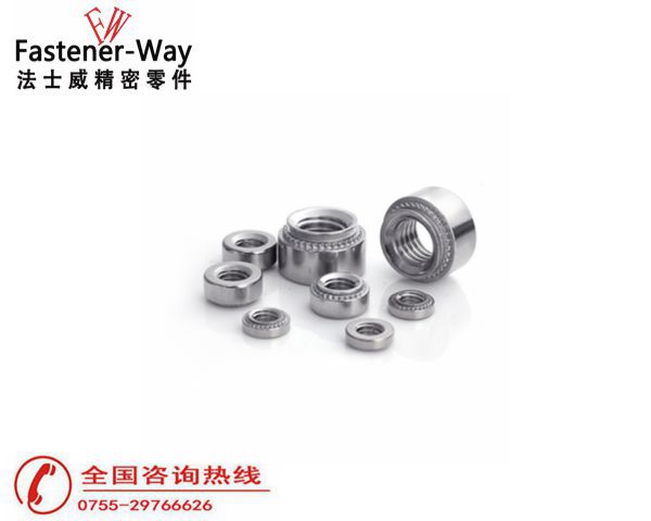 CLS-M5-2不銹鋼壓鉚螺母7 CLS-M5-2不銹鋼壓鉚螺母7