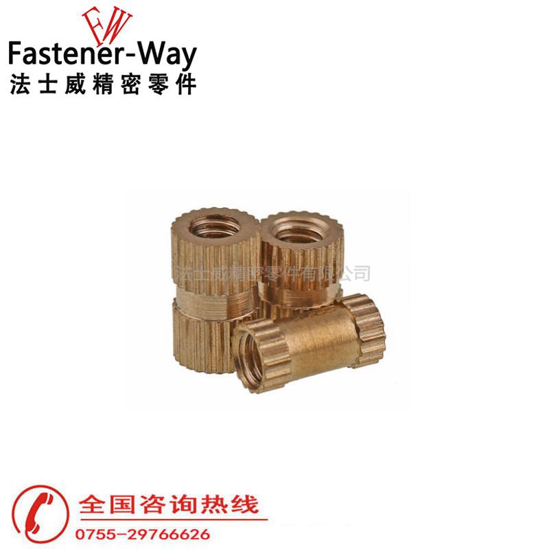 直紋滾花國(guó)標(biāo)銅螺母